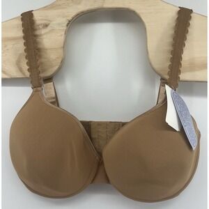 Le Mystere Renaissance Carina Bra 9155 36E Pecan Underwired Pecan Tan